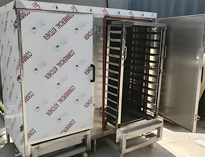 陝西TIKTOK色情版下载設備廠家告訴你隧道式大型推車蒸櫃的特點